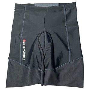 Garneau Men's Black Cycling Shorts Padded Bike Compression Spandex Size Medium